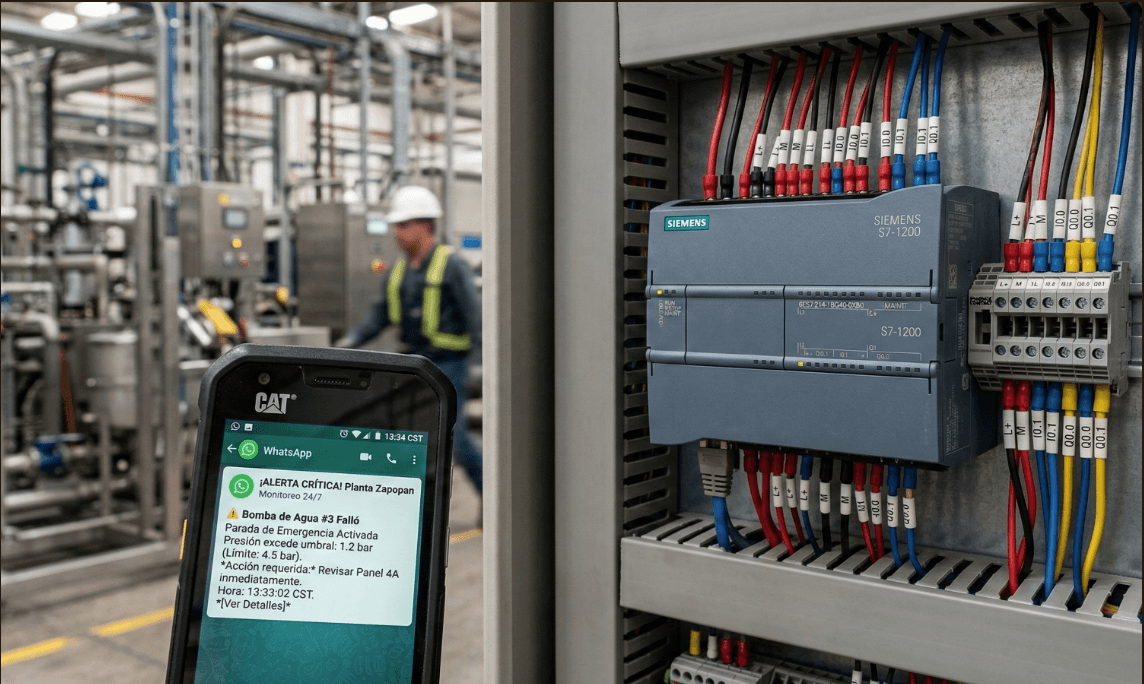 Funcionamiento del sistema AlertaIoT