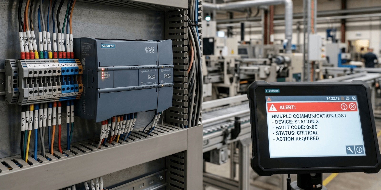 Alerta de PLC desatendido